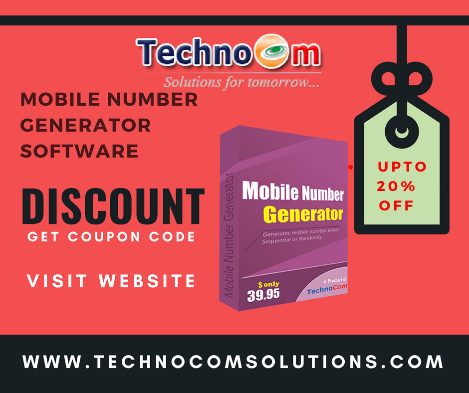 Mobile Number Generation Software