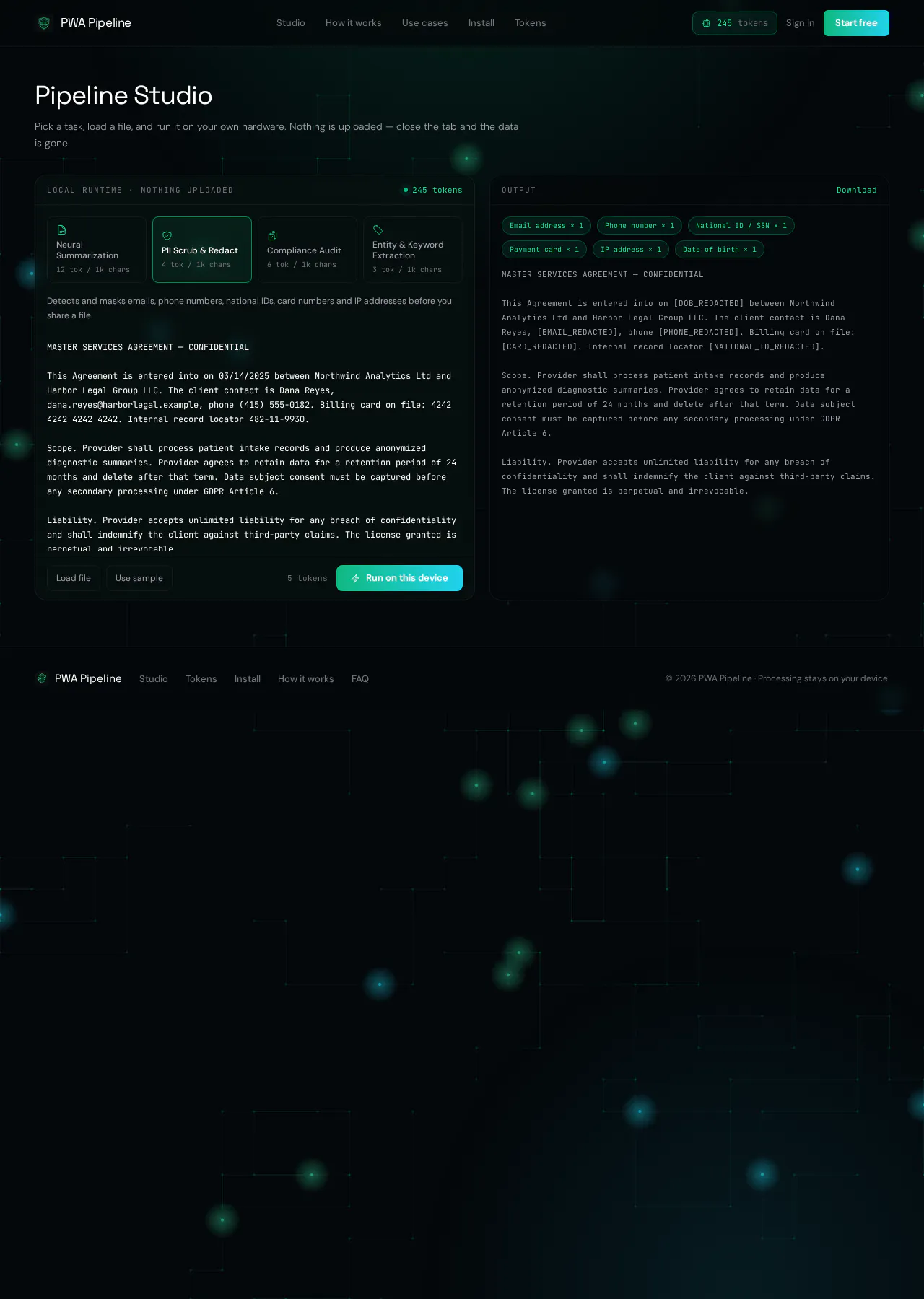 PWA Pipeline Engine gallery image