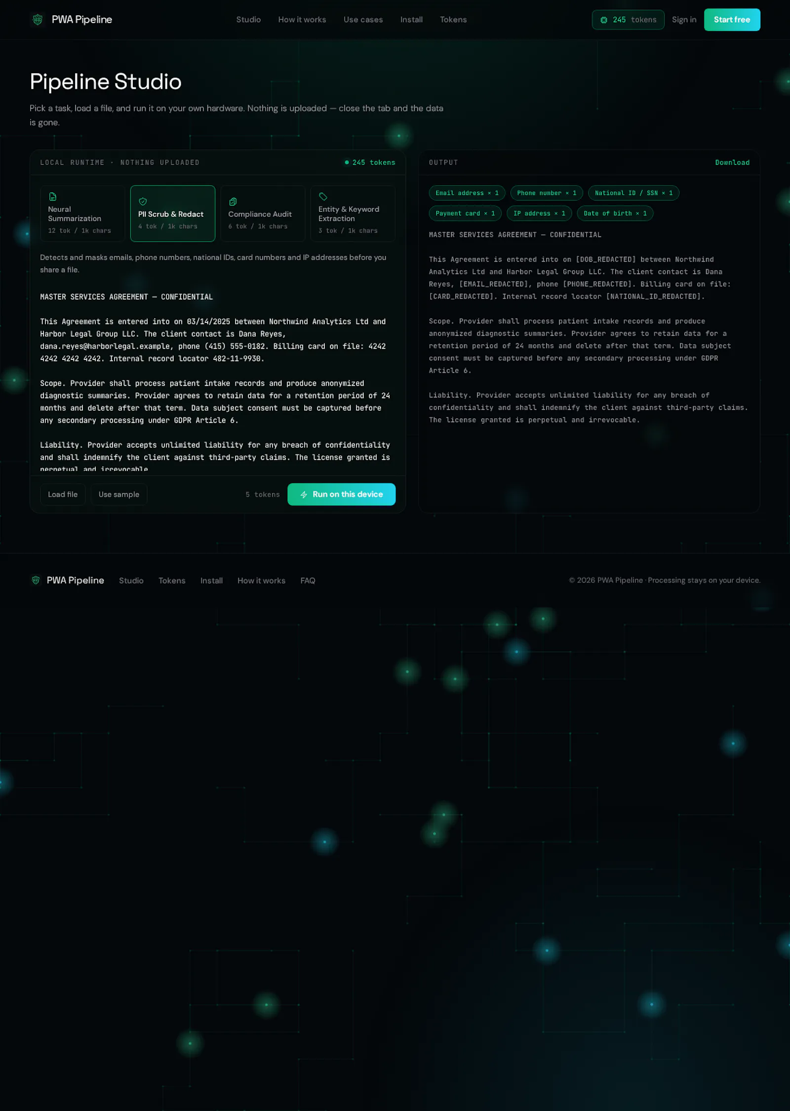 PWA Pipeline Engine screenshot 3