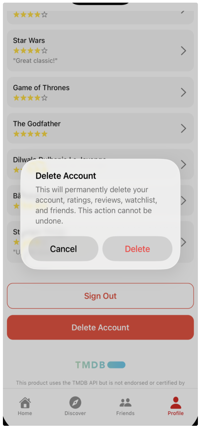 CineConnect - Screenshot 3 showing product features and functionality