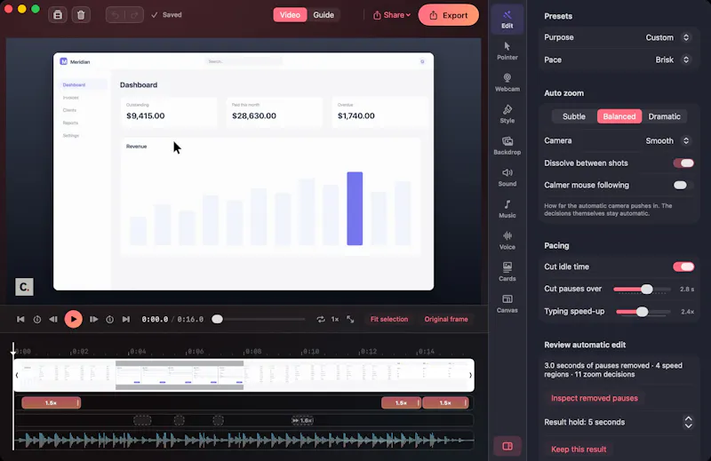 Capta screenshot 2