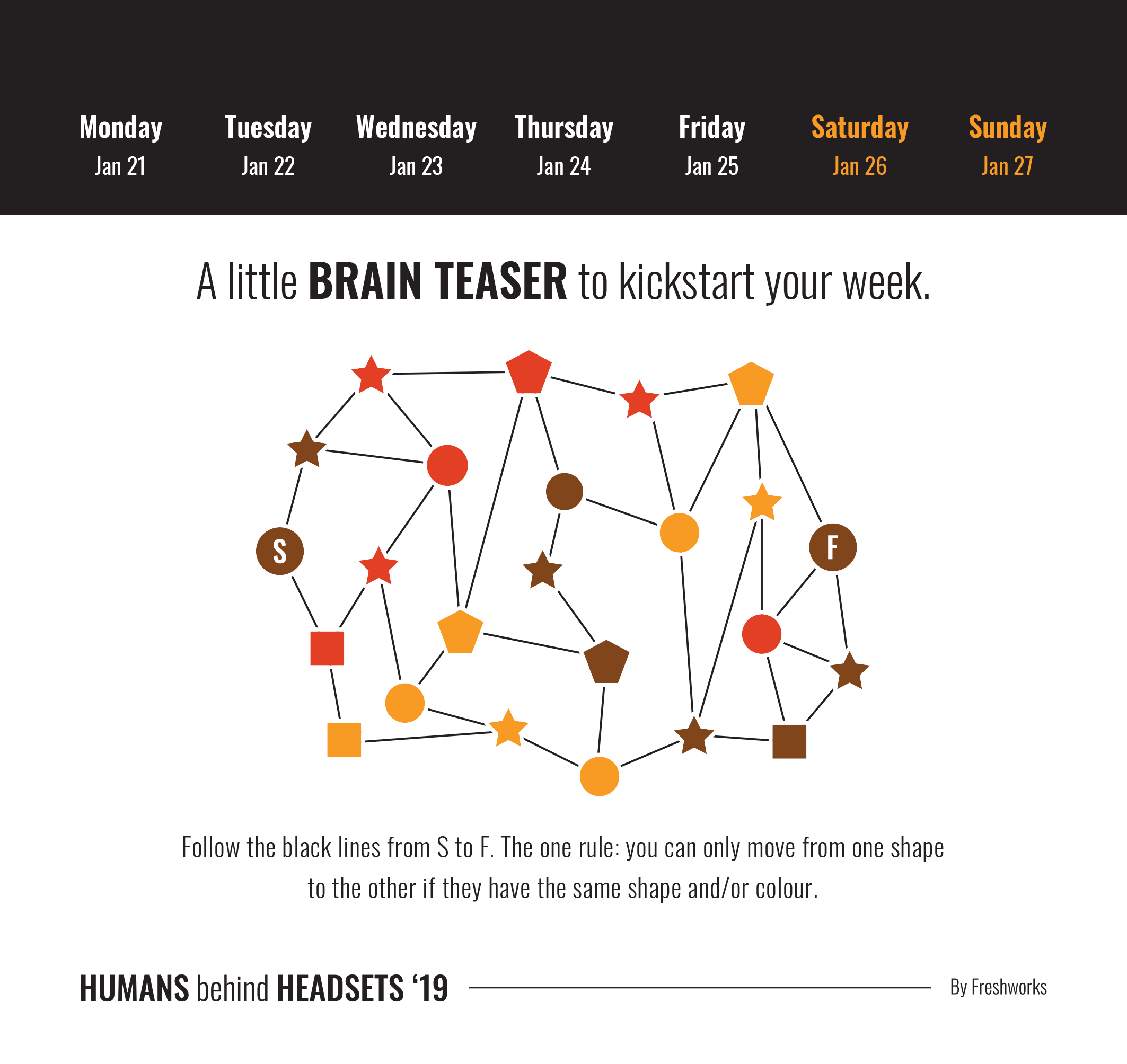 Humans behind Headsets Calendar 2019 gallery image