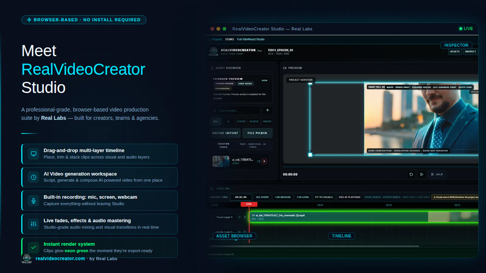 RealVideoCreator Studio screenshot 7