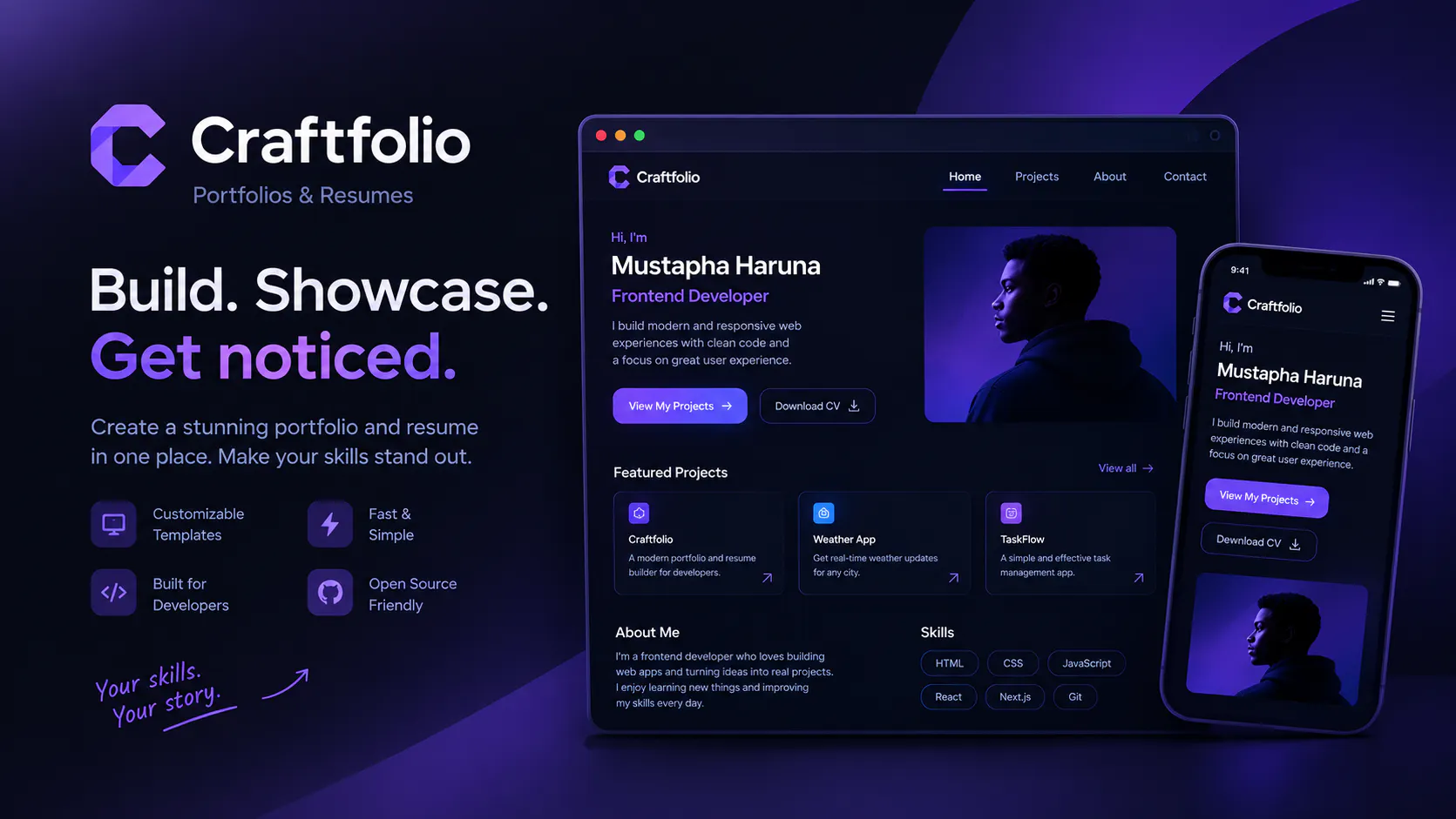 Craftfolio — portfolios & resumes gallery image