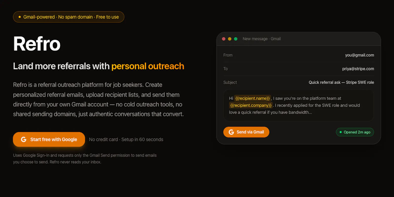 Refro screenshot 1