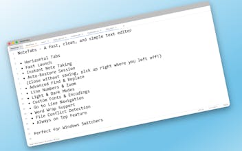 NoteTabs gallery image