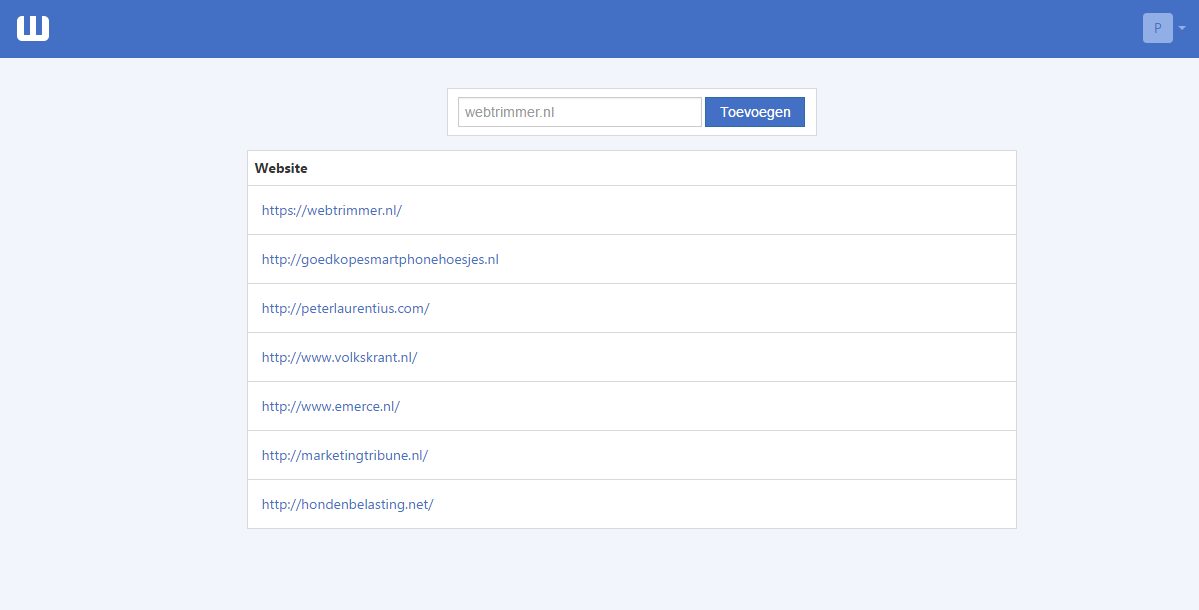 Webtrimmer gallery image