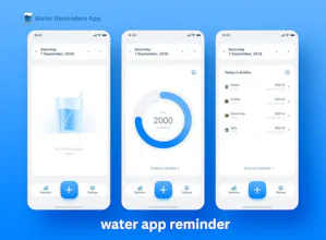 water drinking app gallery image