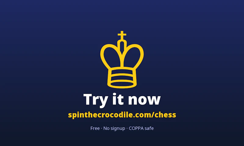 https://spinthecrocodile.com/chess screenshot 5