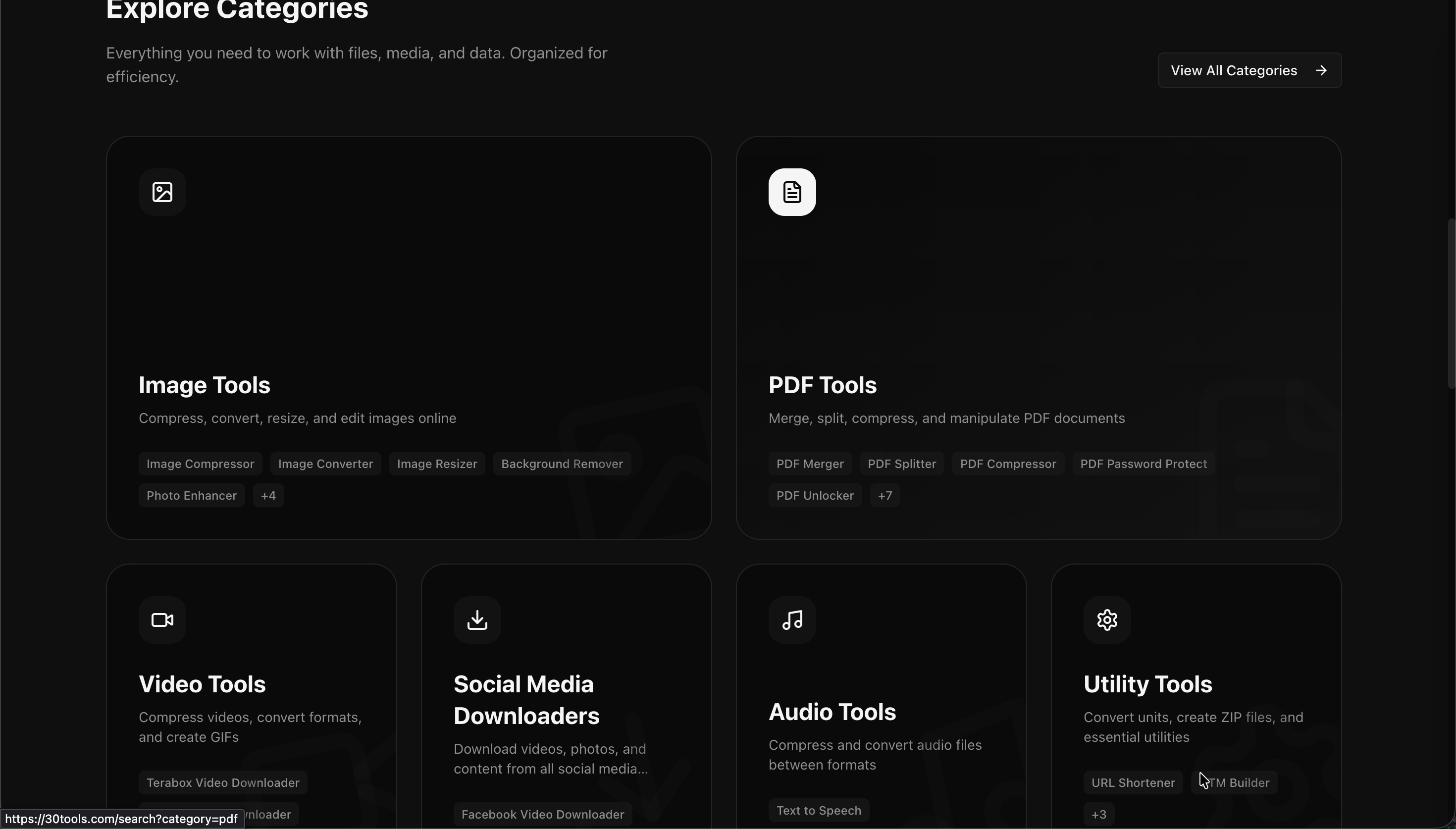 30tools - Screenshot 4 showing product features and functionality