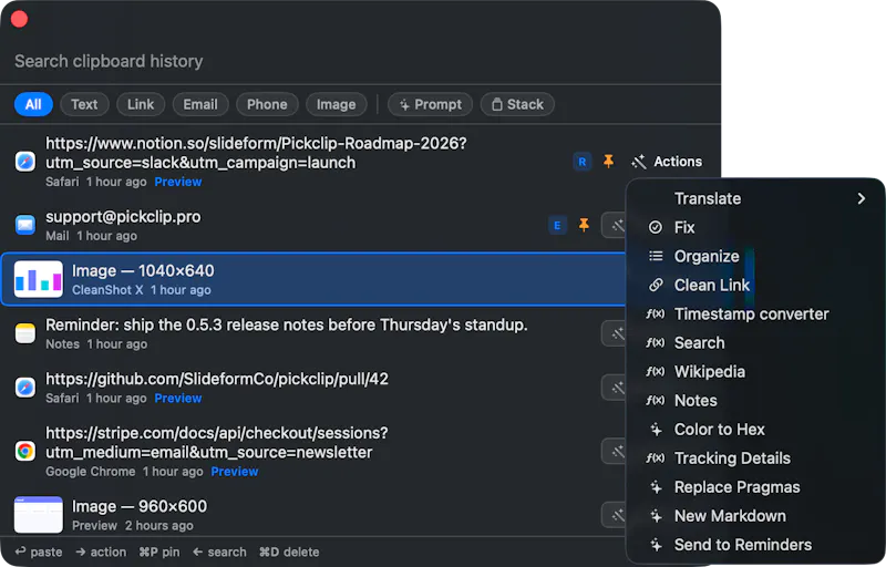 Pickclip screenshot 4