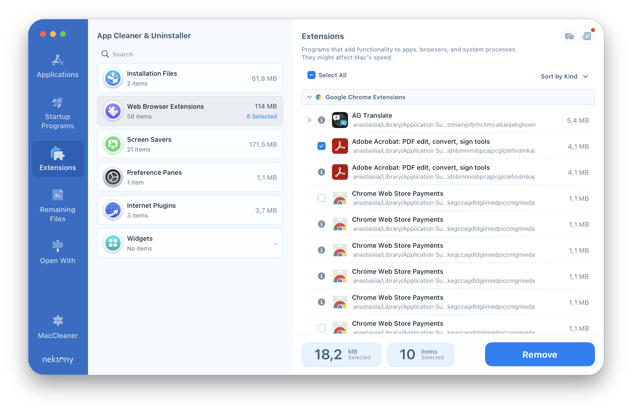 Applister e disinstallatore di app media 6