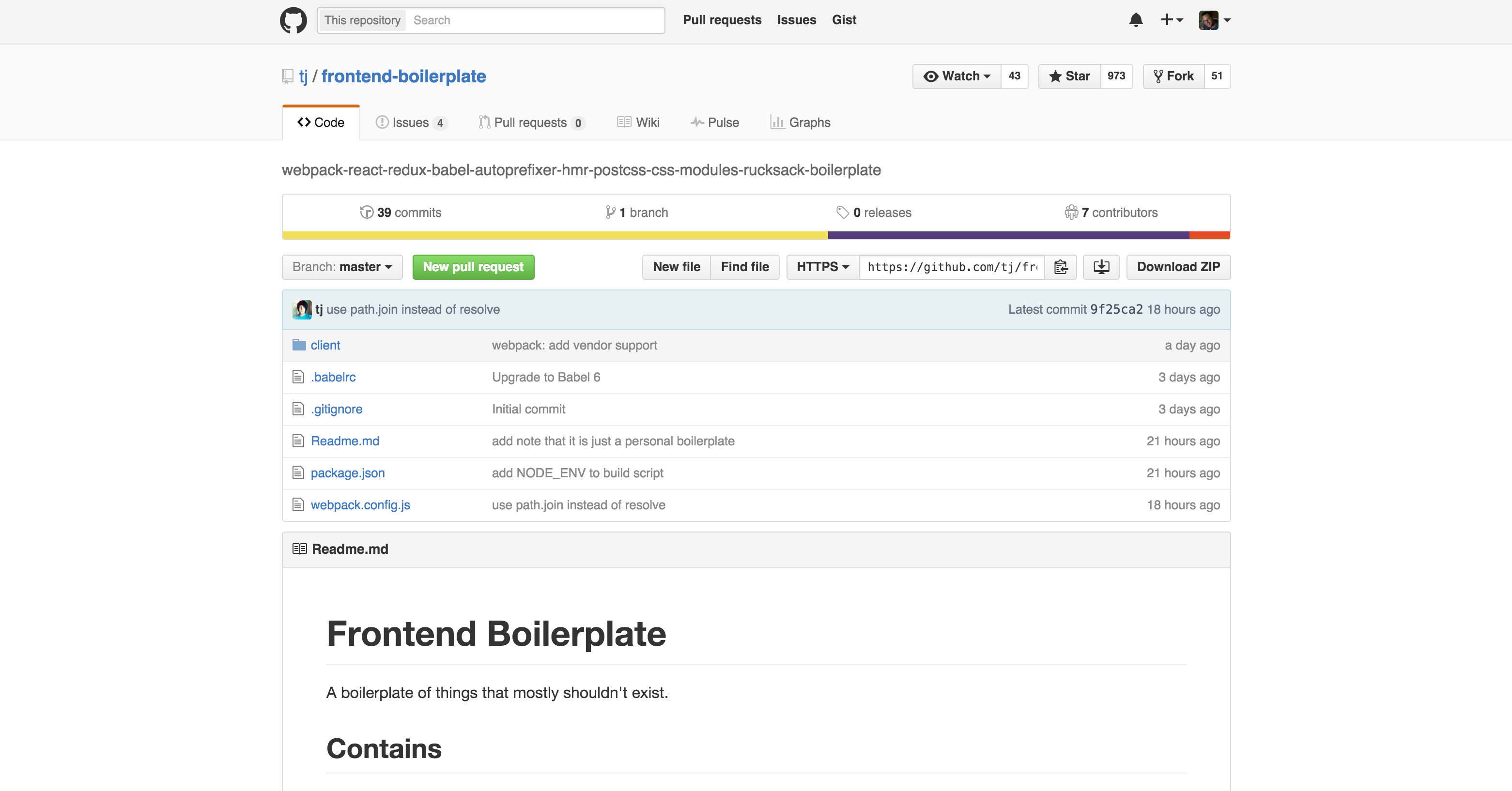 Frontend Boilerplate