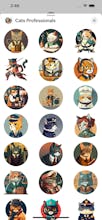 Cats Professional Stickers gallery image