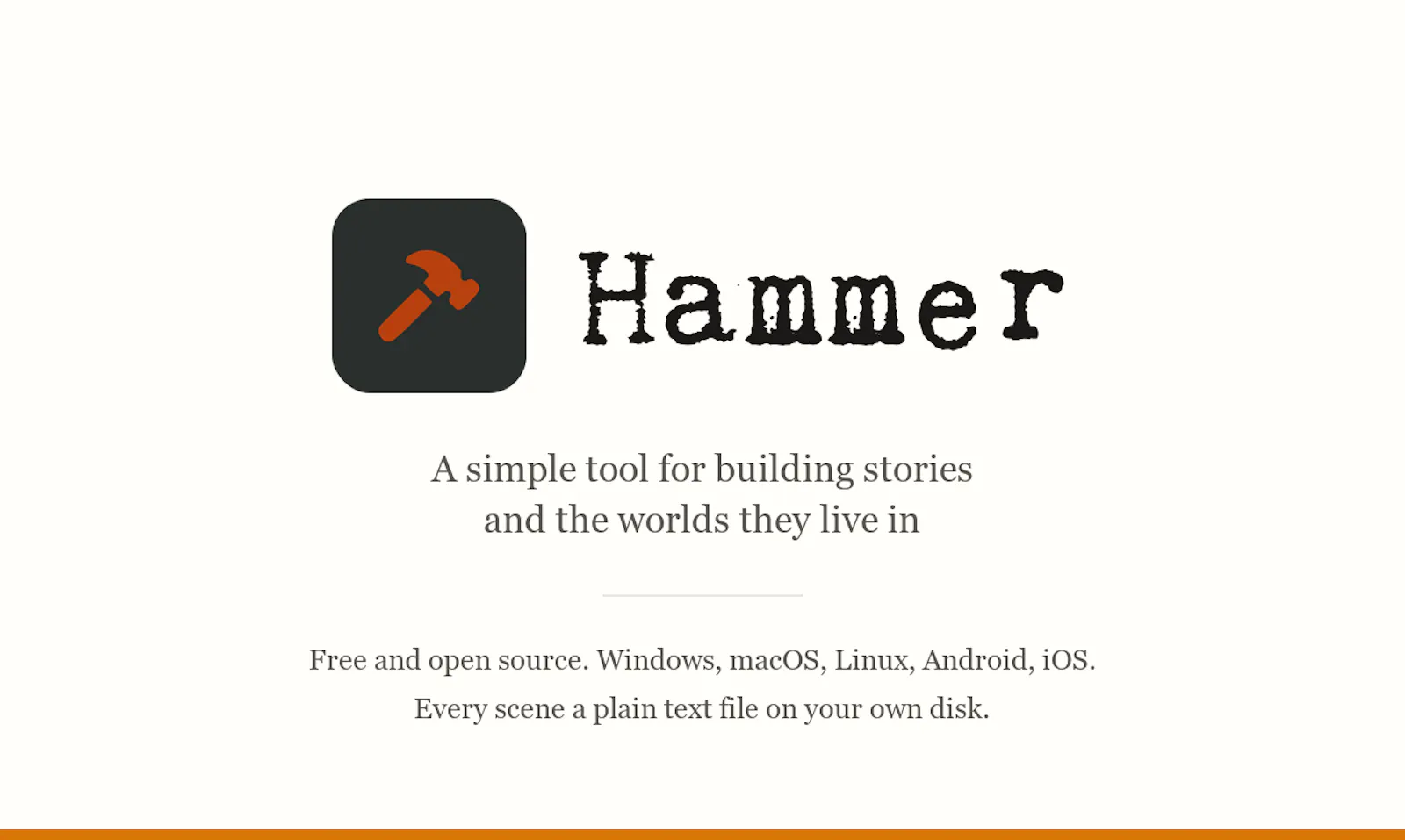 Hammer screenshot 2