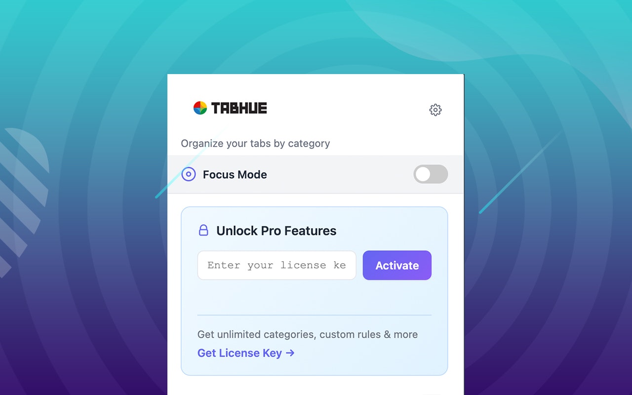 TabHue - Screenshot 3 showing product features and functionality