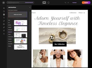 Groie - No-code website builder gallery image