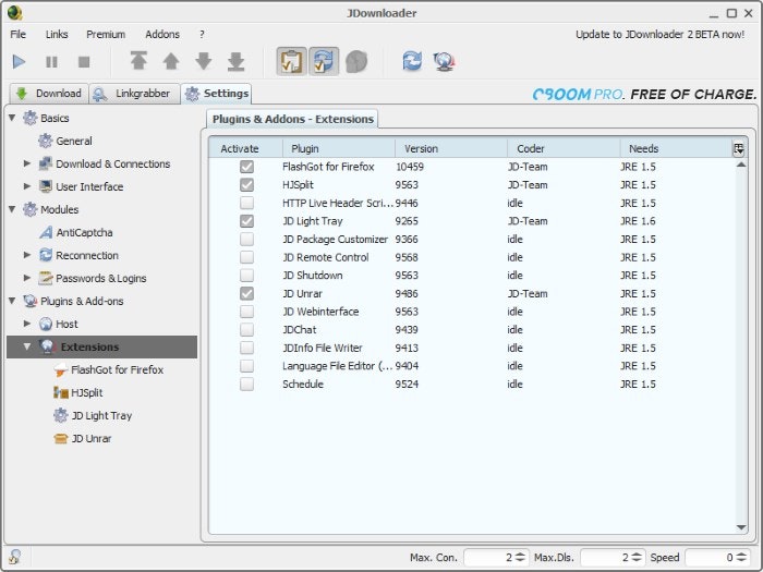 JDownloader gallery image