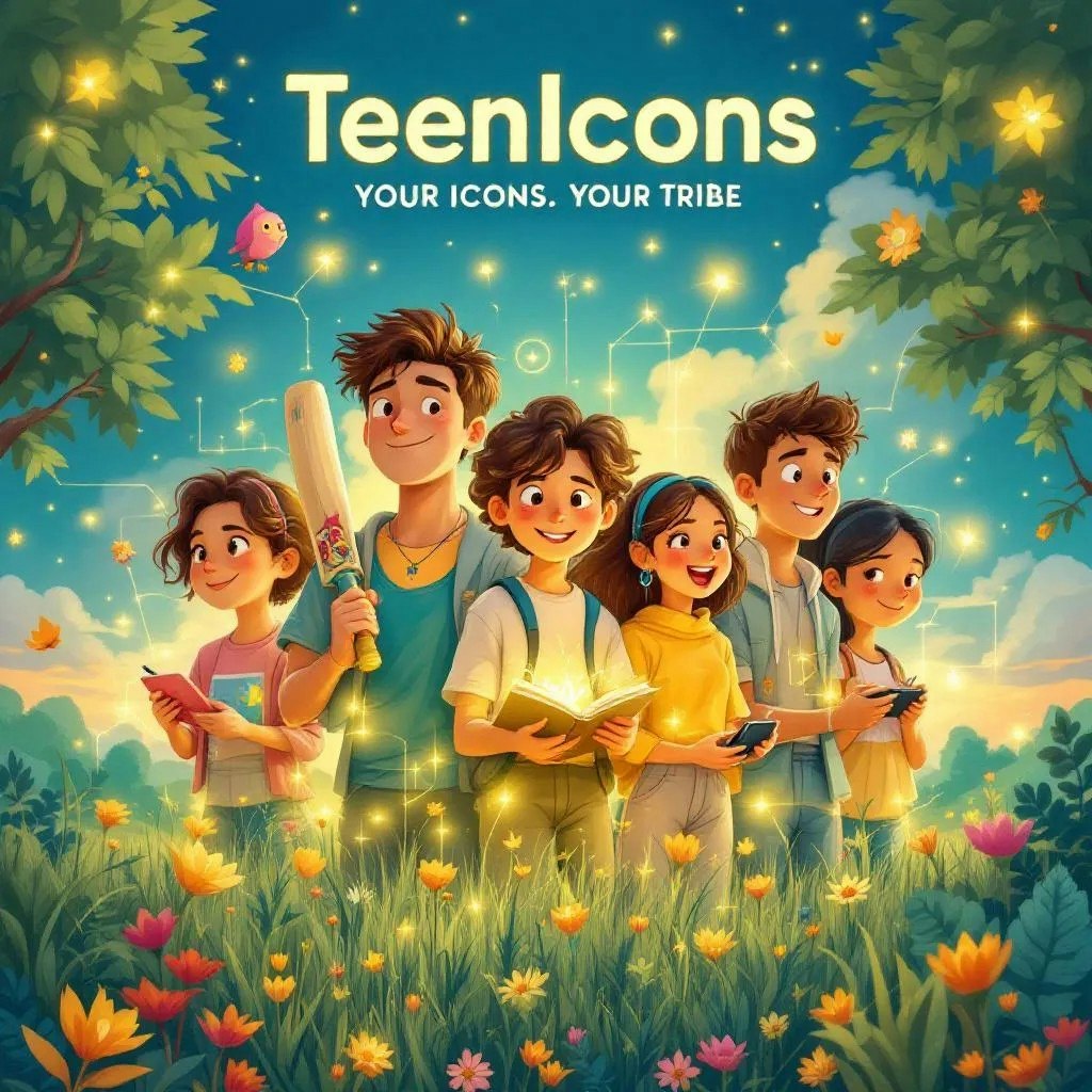 Teenicons - Main product screenshot demonstrating key features and user interface