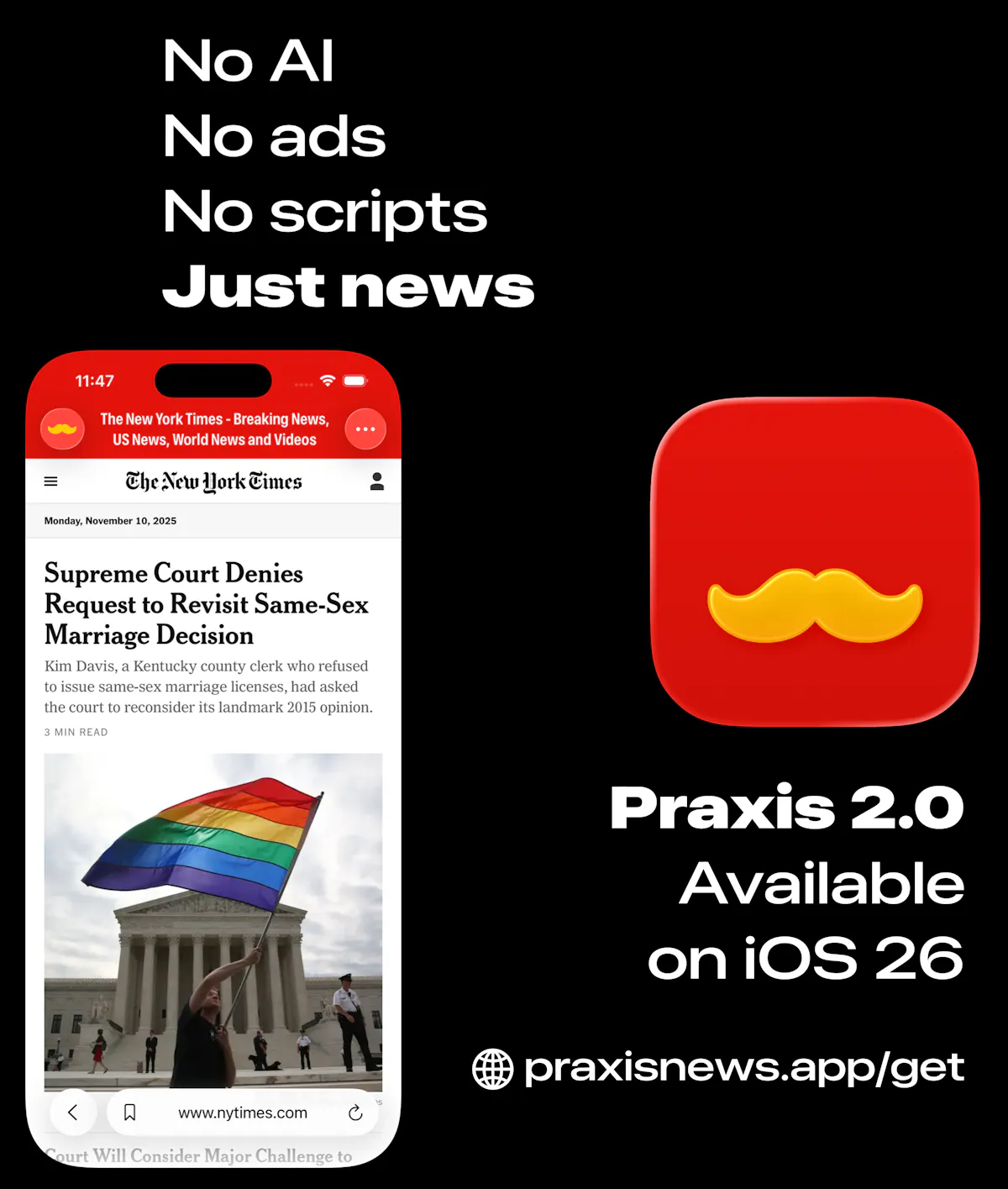 Praxis News for iOS