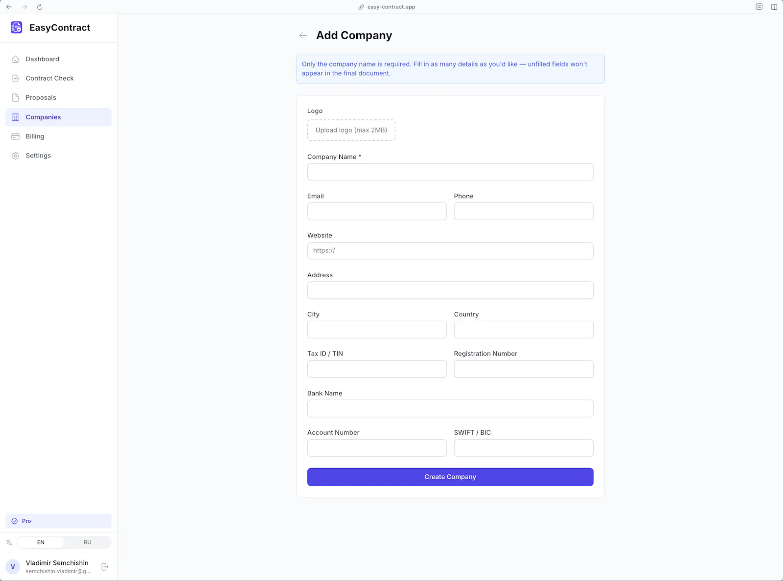 EasyContract screenshot 4