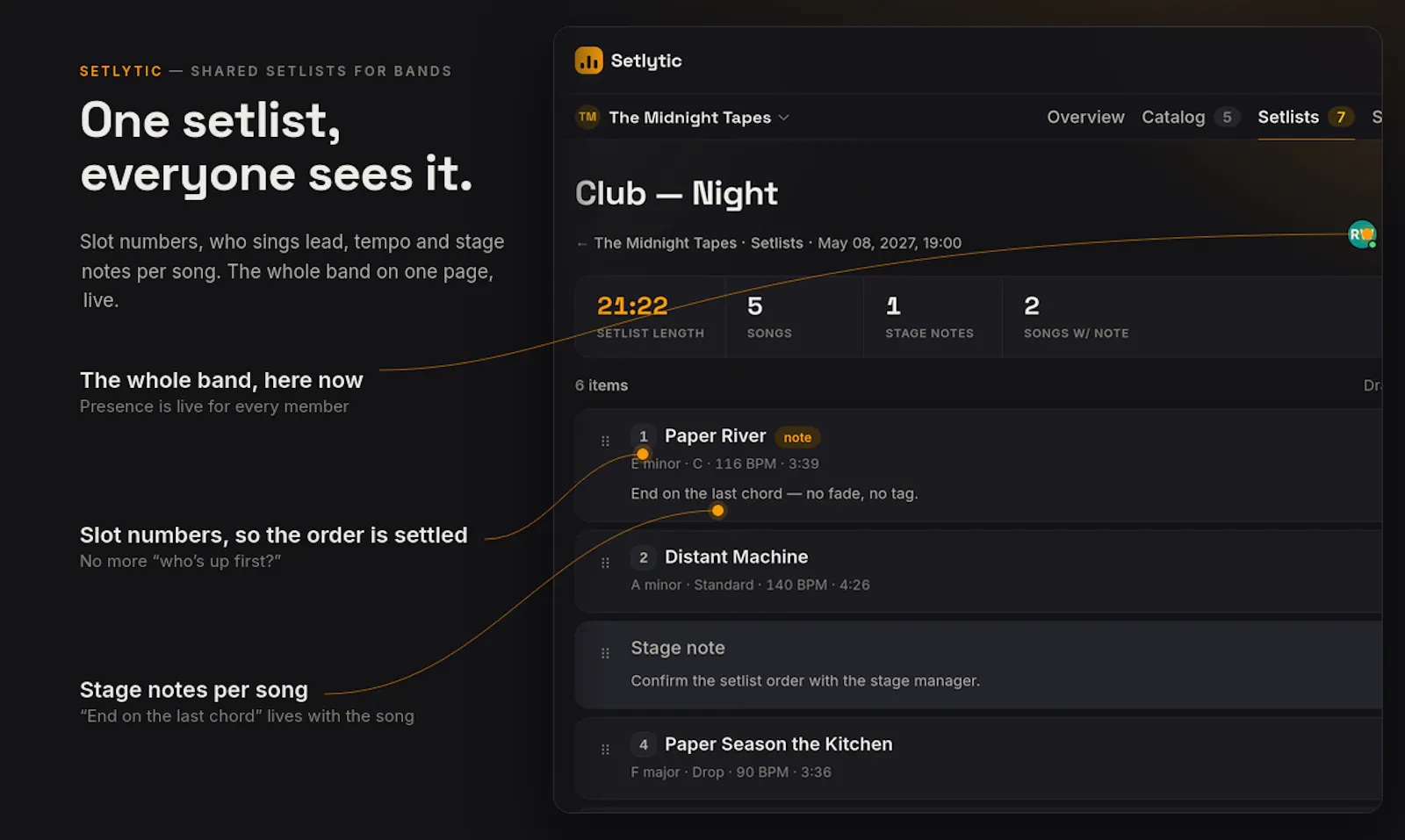 Setlytic screenshot 1