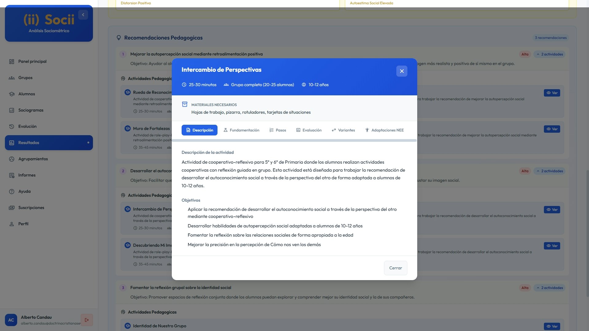 Socii - Screenshot 3 showing product features and functionality