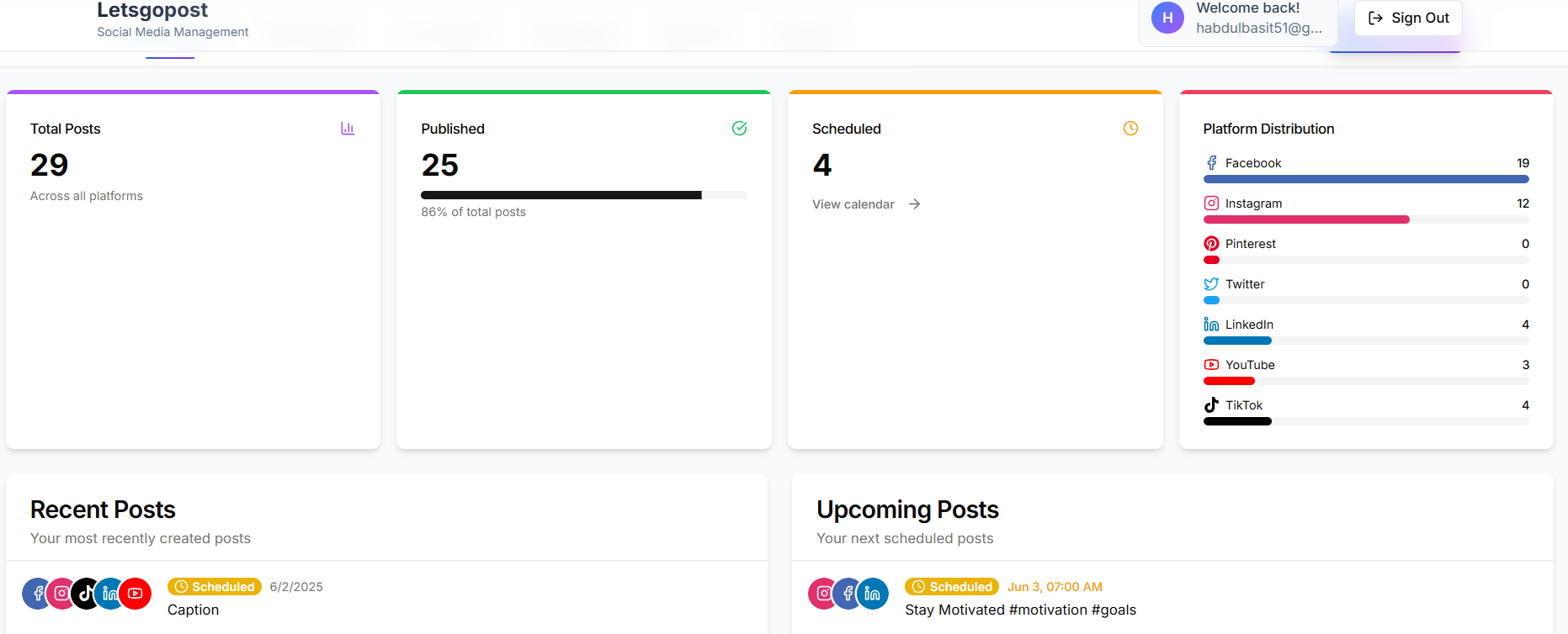 Media Letsgopost - Penjadual kandungan semua-dalam-satu anda untuk setiap platform 1