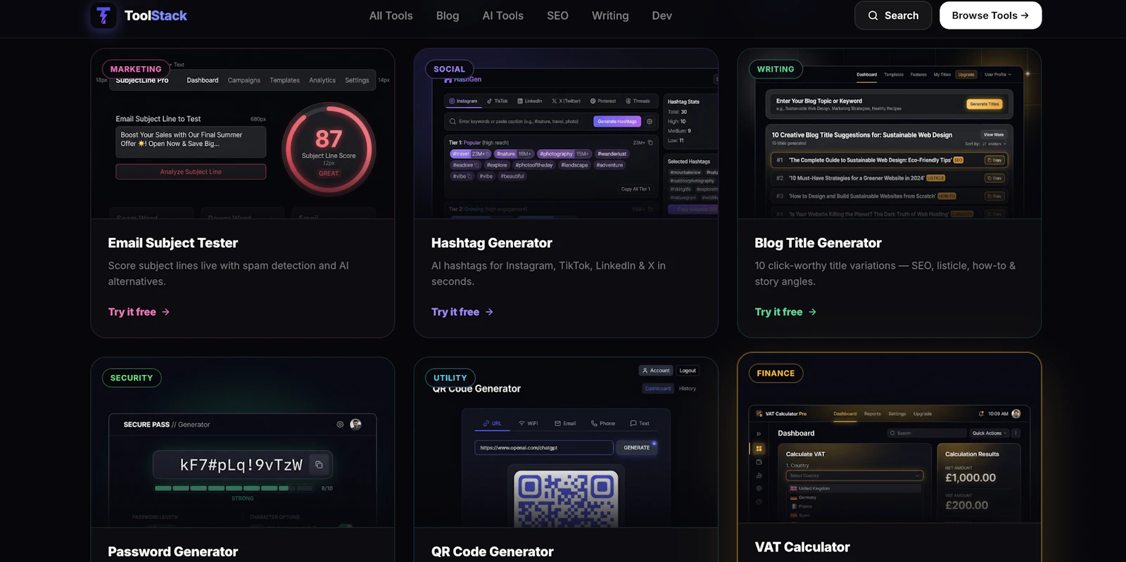 ToolStack screenshot 2