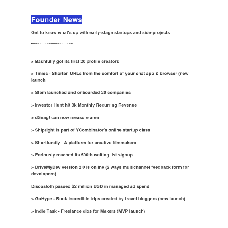 Founder News gallery image