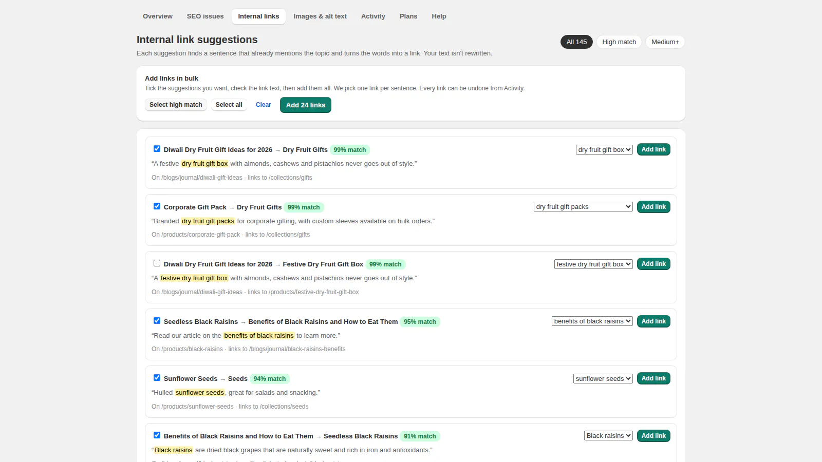 LinkBrainly: Internal Link SEO gallery image