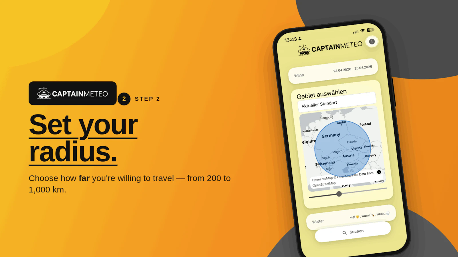 CaptainMeteo Travel By Weather screenshot 3