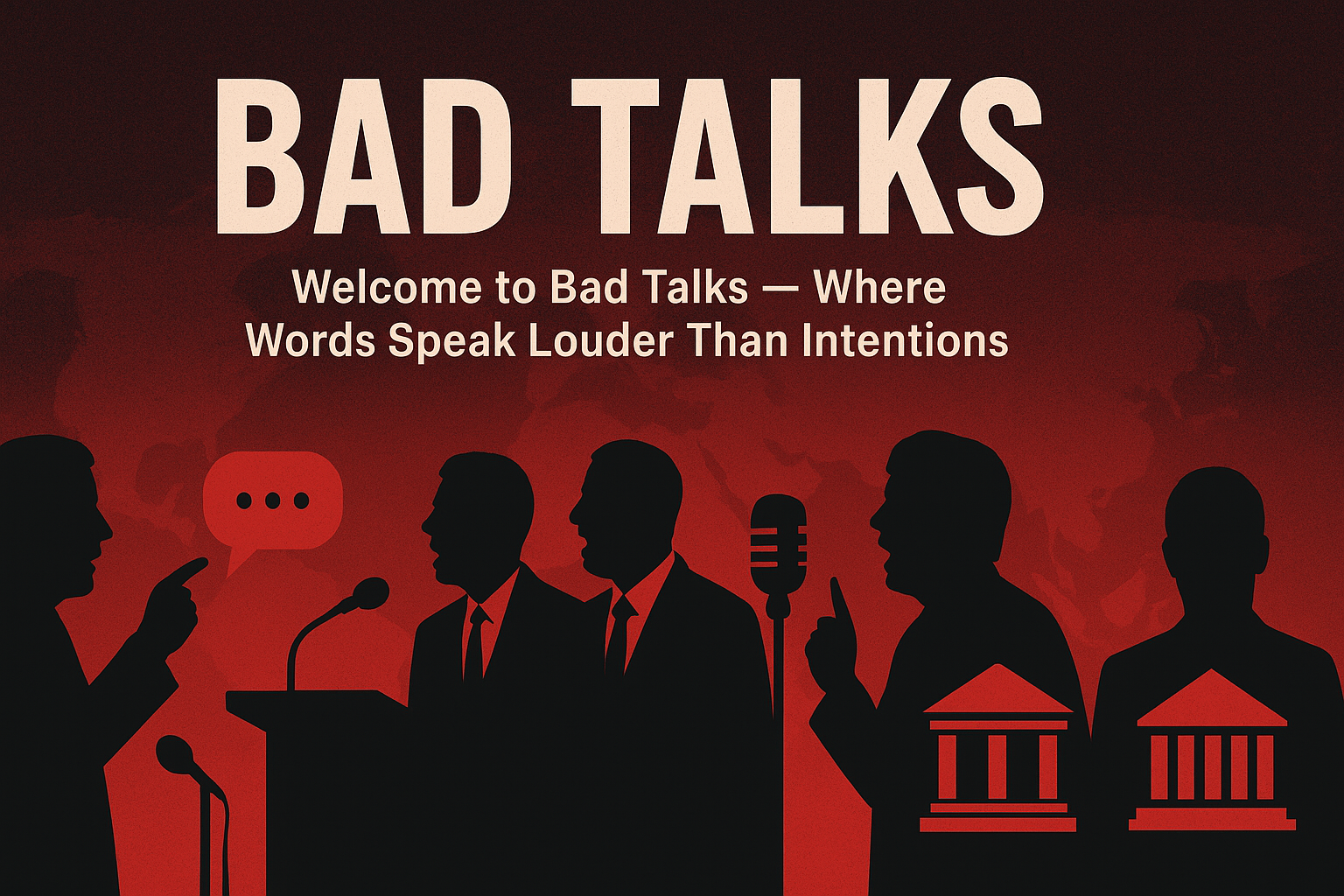 Bad Talks - Main screenshot showing features and interface