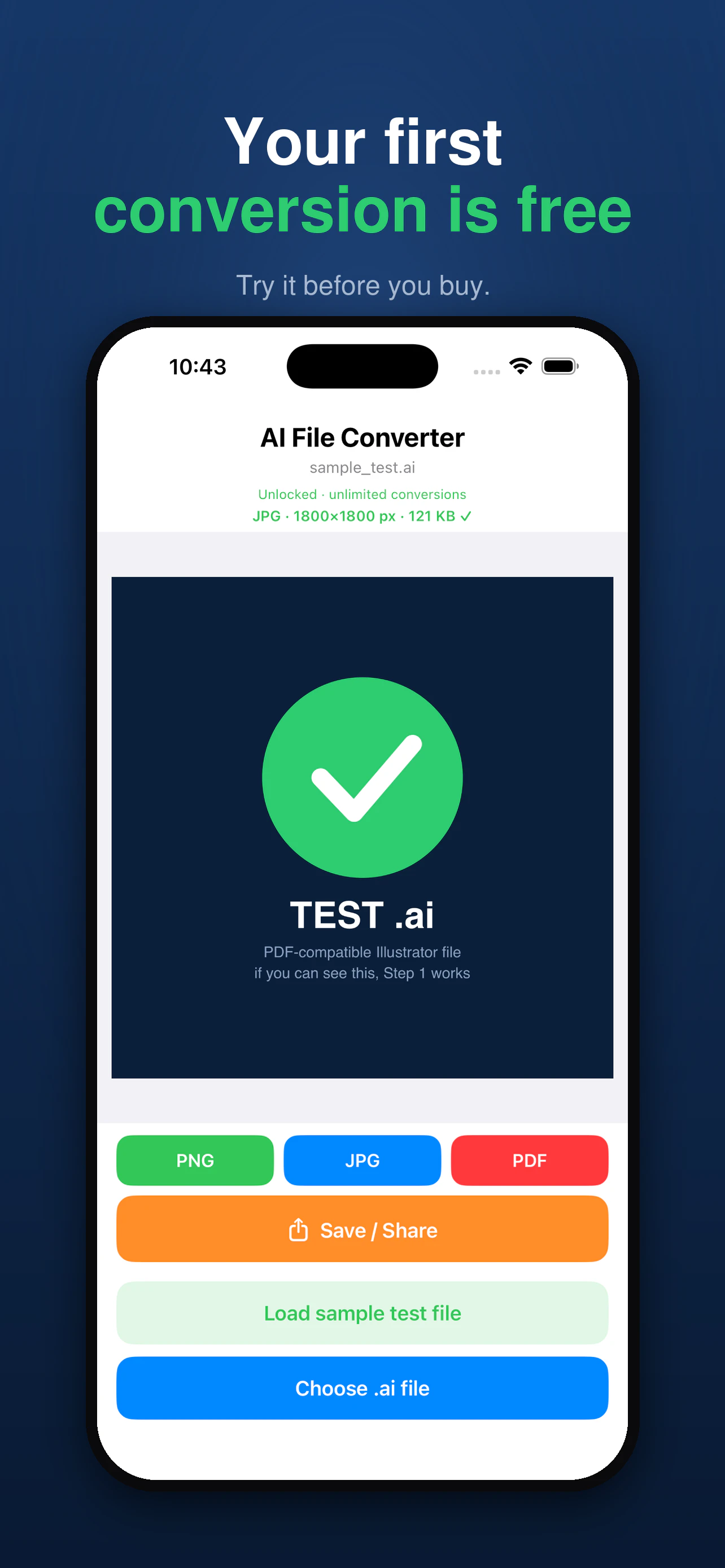 AI File Converter 截图 3