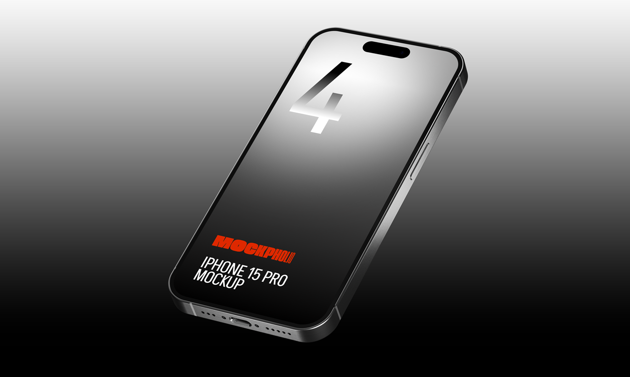 iPhone 15 Pro Mockups media 4
