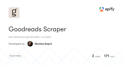 Goodreads Scraper gallery image
