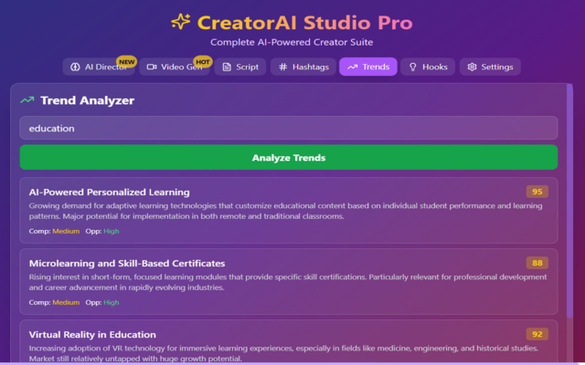 CreatorAI Studio Pro - Screenshot 4 preview