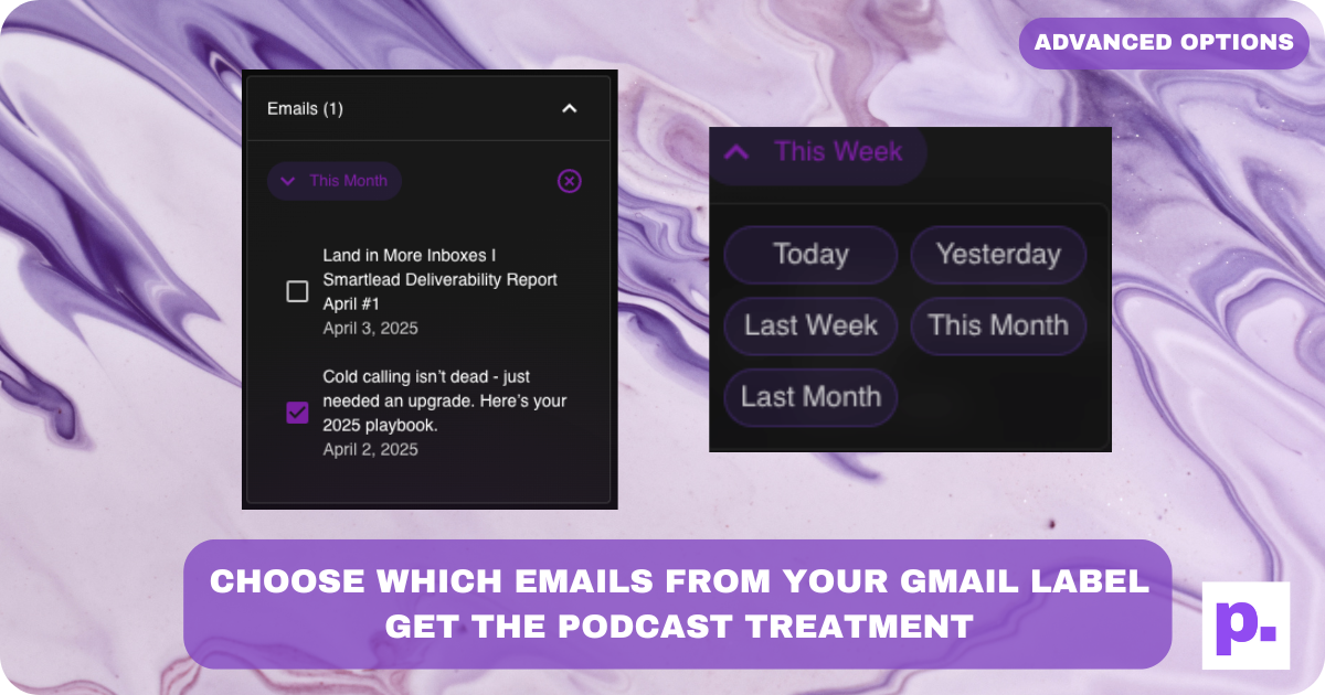 Uygun - Herhangi bir bültene gitmek için bir podcast'e dönüştürün! medya 9