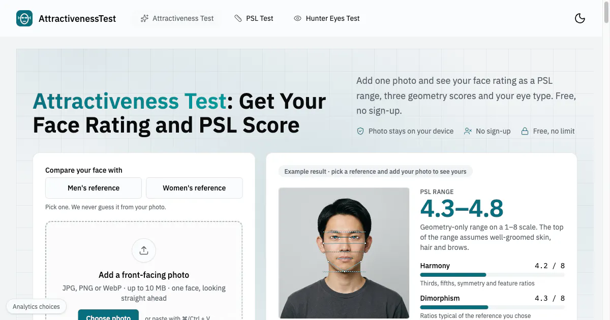 Attractiveness Test gallery image