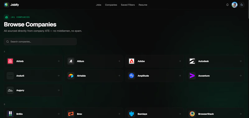 Jobify screenshot 3