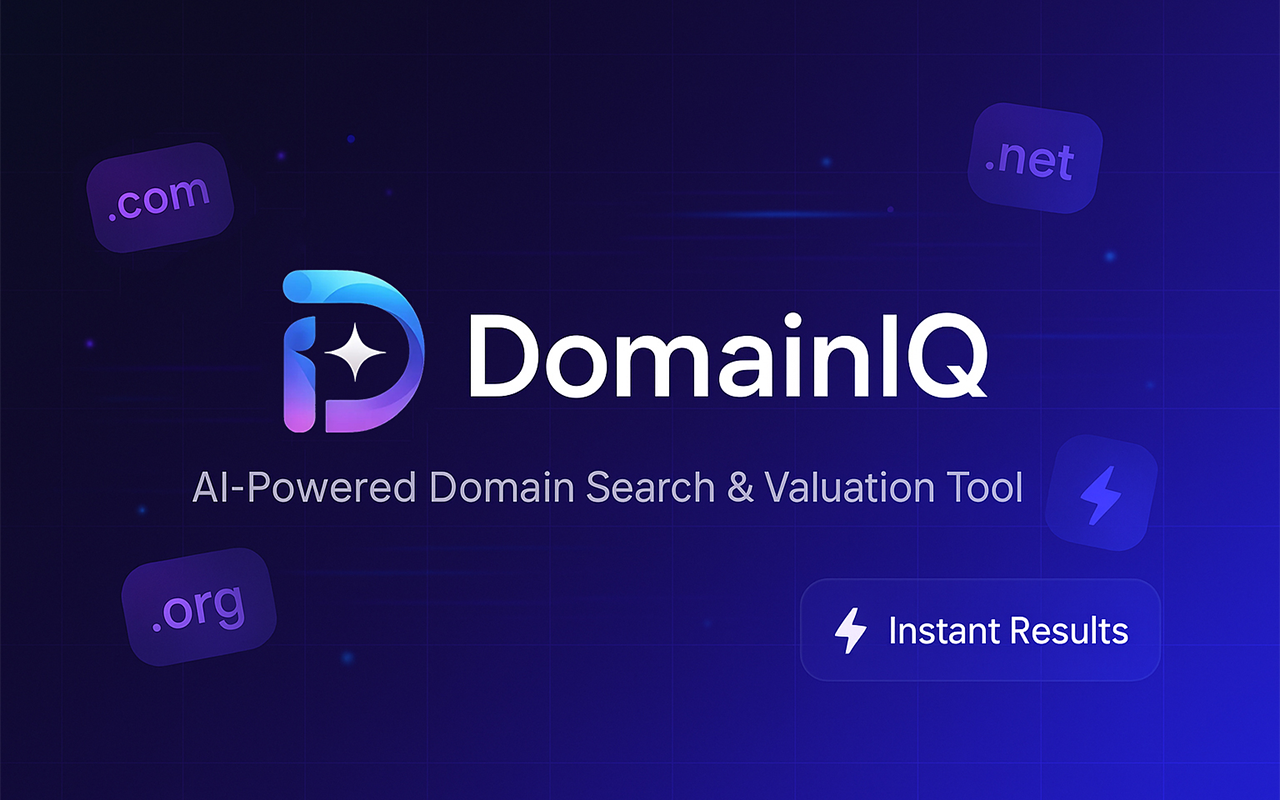 Mídia 1 de DomainIQ.dev - O Centro de Comando para Investidores de Domínio da IA