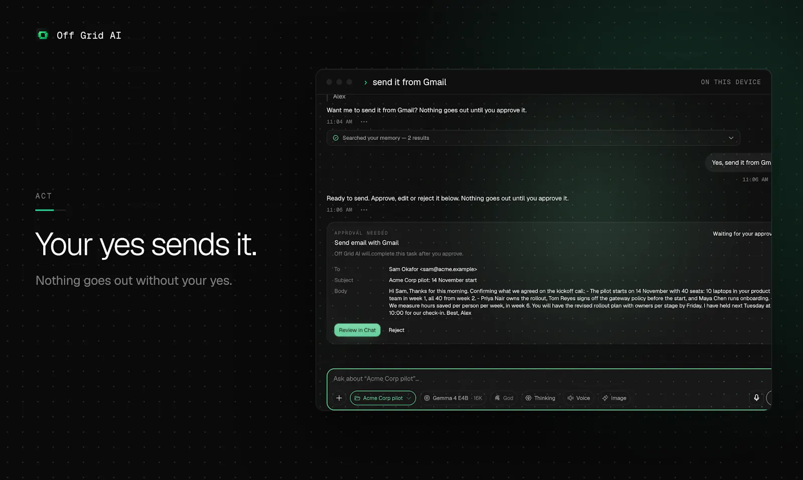 Off Grid AI screenshot 4