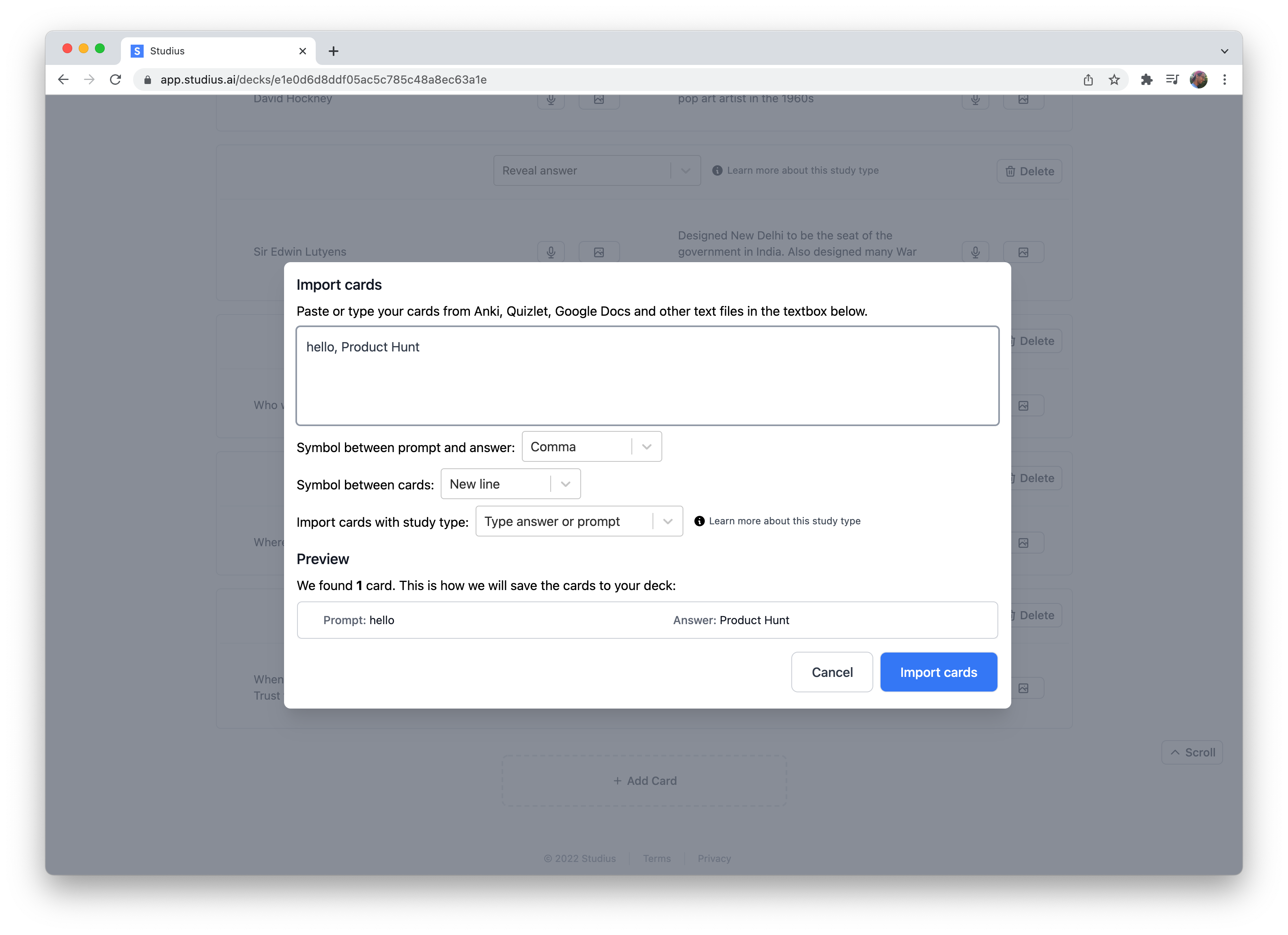 Studius gallery image
