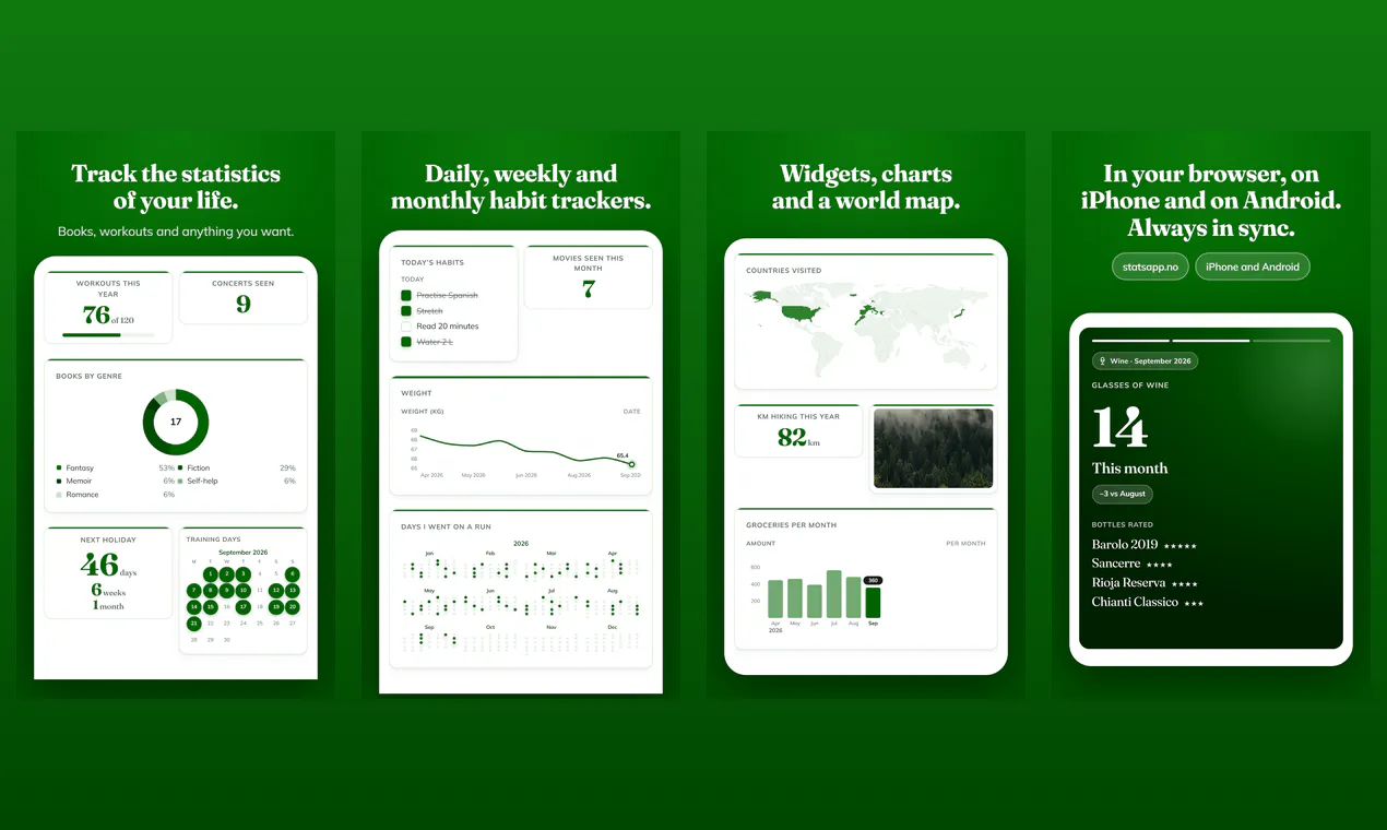 Stats: Track Your Life gallery image