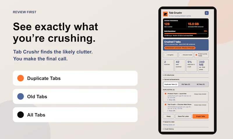 Tab Crushr screenshot 3
