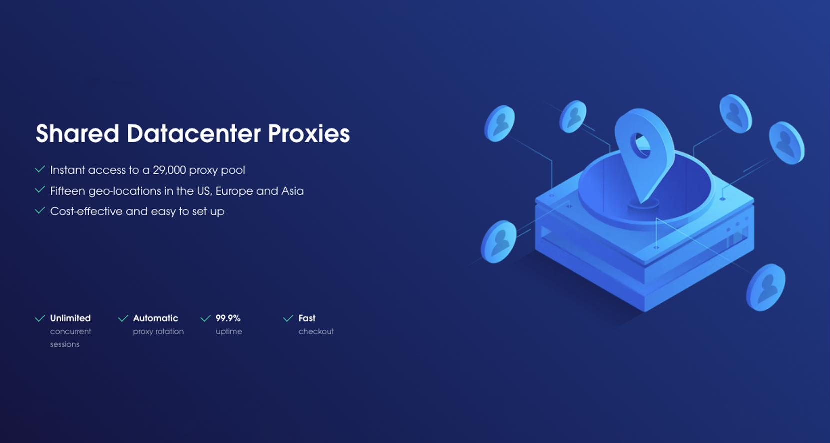 Shared Datacenter Proxies - Schnelle, zuverlässige Datencenter-Proxies, kostengünstiges Schaber Medien 2