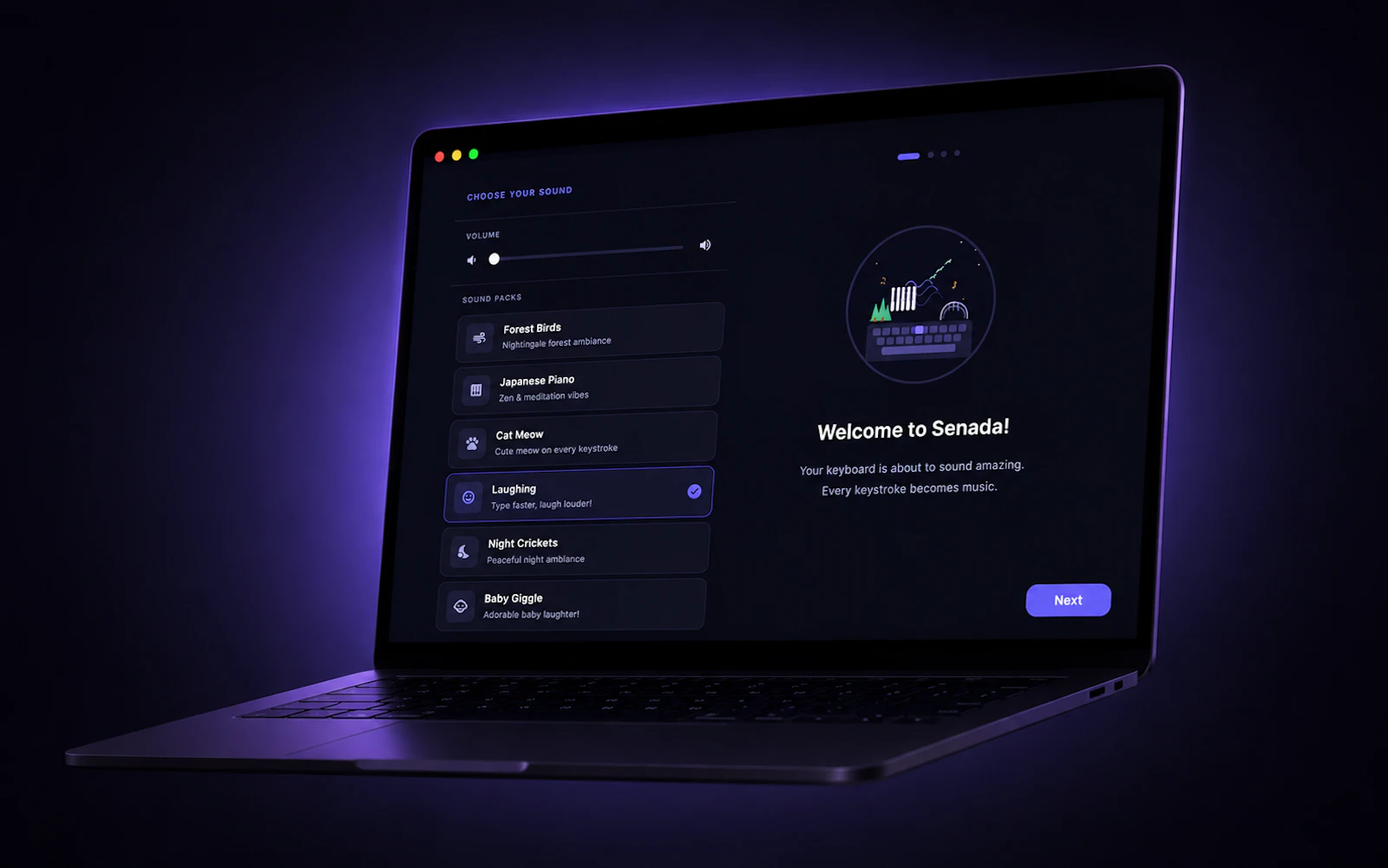Senada screenshot 1