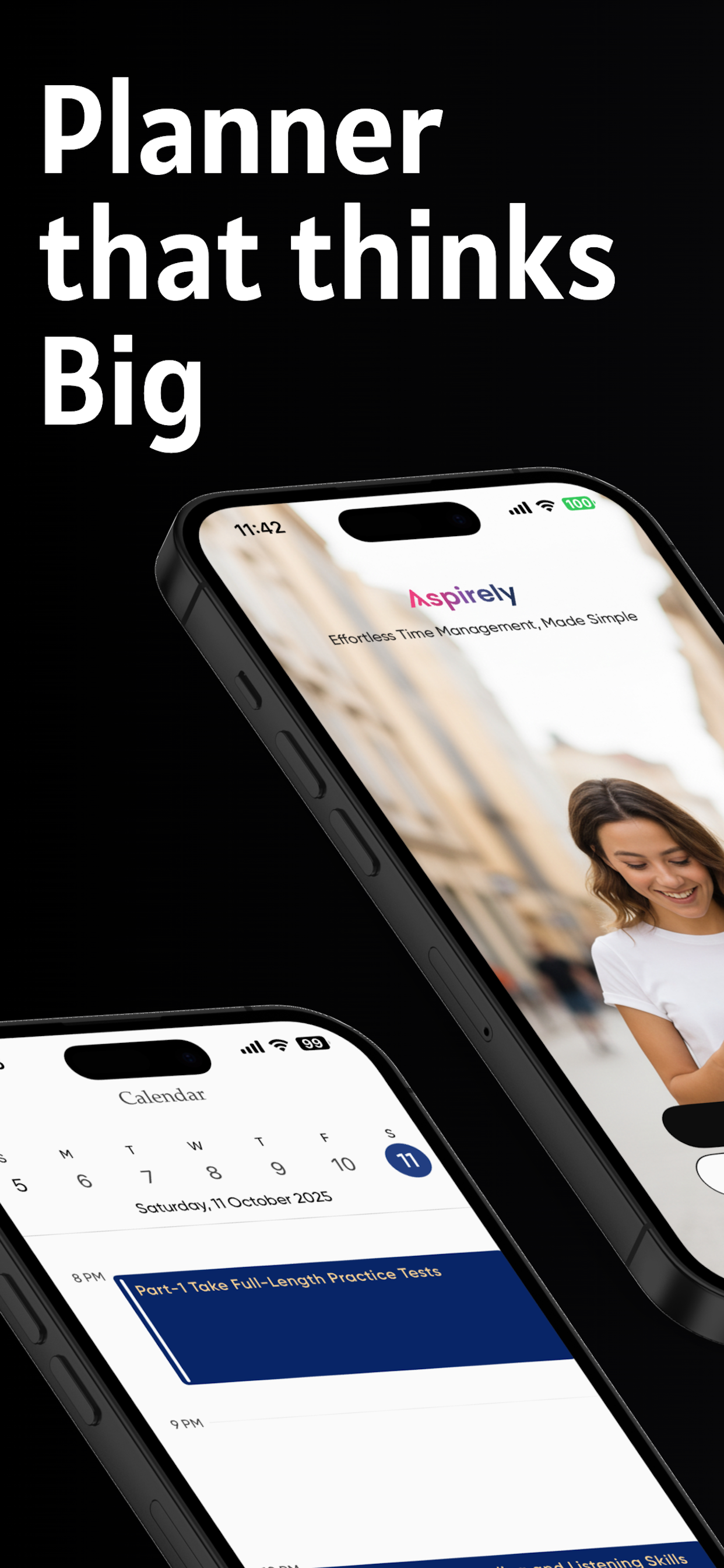 Aspirely: AI Goal & Task Planner gallery image