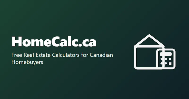 HomeCalc.ca screenshot 1