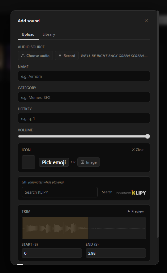 Soundboard Online media 6